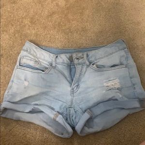 mid rise shorts